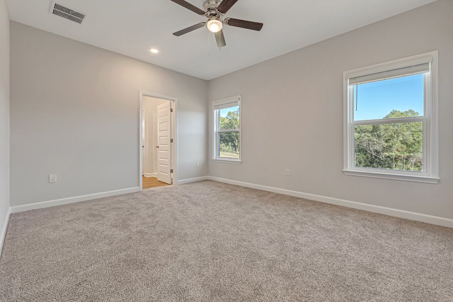 Spacious, unfurnished interior of a new home in McCarthy Estates, Defuniak Springs (Image 33). Spacious, unfurnished interior of a new home in McCarthy Estates, Defuniak Springs (Image 33).