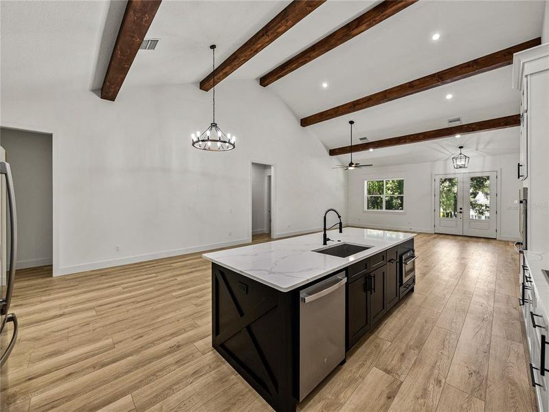 Furnished interior view inside a new home in , Dade City (Image 8). Furnished interior view inside a new home in , Dade City (Image 8).