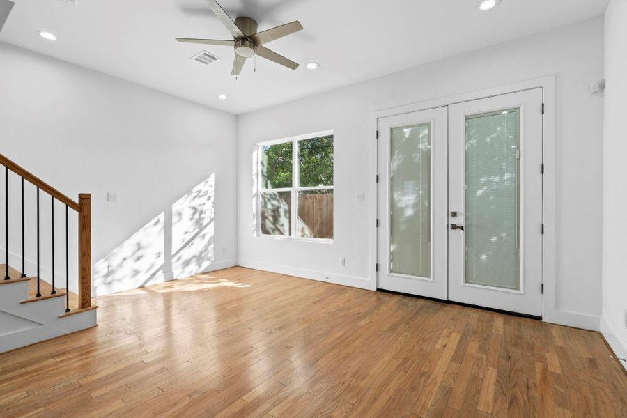 Spacious, unfurnished interior of a new home in , Houston (Image 14). Spacious, unfurnished interior of a new home in , Houston (Image 14).