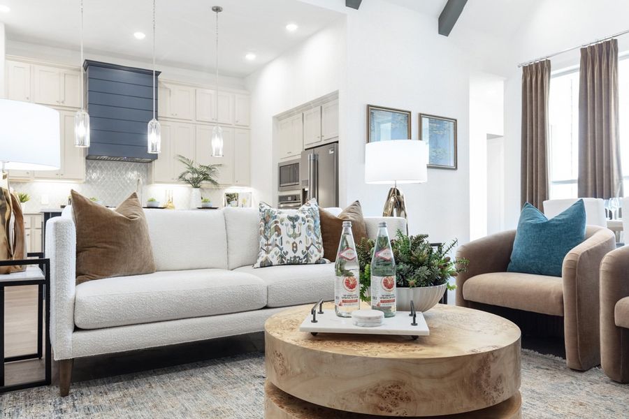Representative Family Room - some options shown Representative Family Room - some options shown