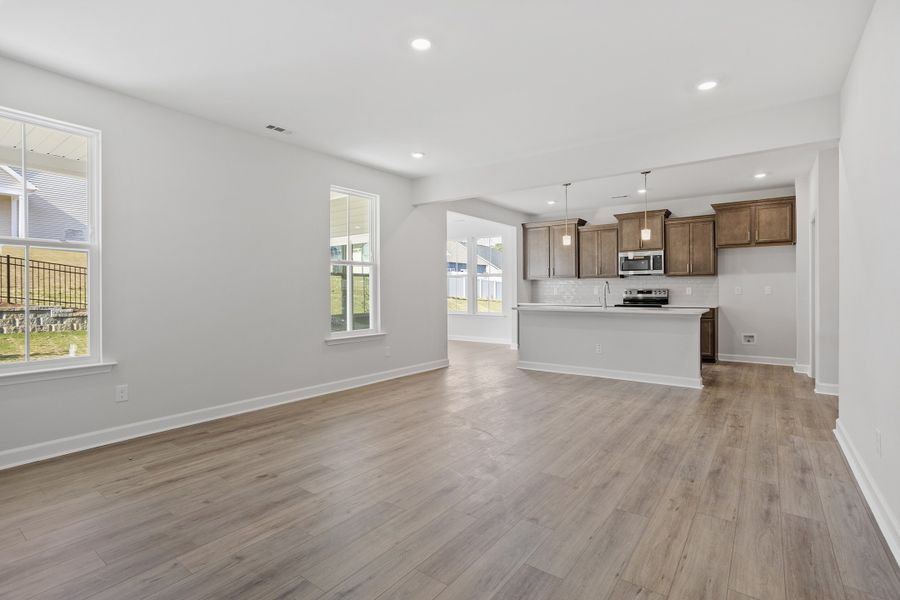 Spacious, unfurnished interior of a new home in Renaissance at White Oak, Garner (Image 14).