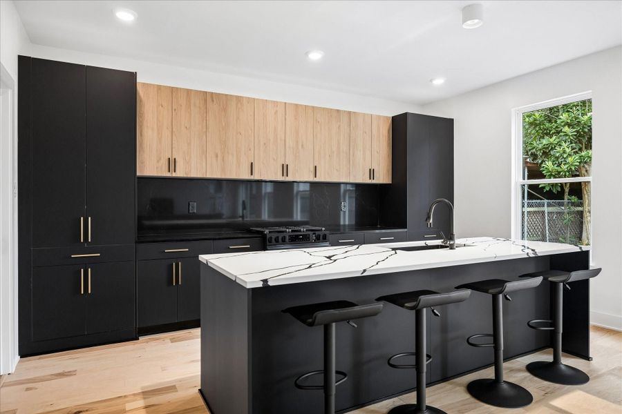 Furnished interior view inside a new home in , Houston (Image 9).