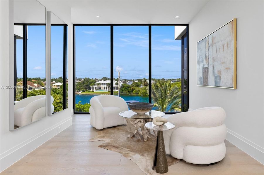 Furnished interior view inside a new home in , Hillsboro Beach (Image 16). Furnished interior view inside a new home in , Hillsboro Beach (Image 16).