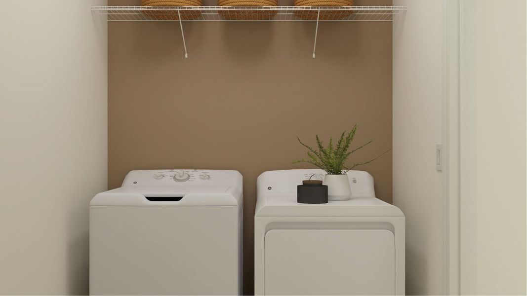 Aurora II laundry room Aurora II laundry room