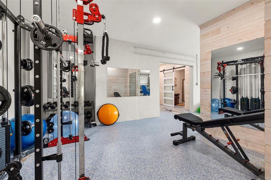 common area gym common area gym