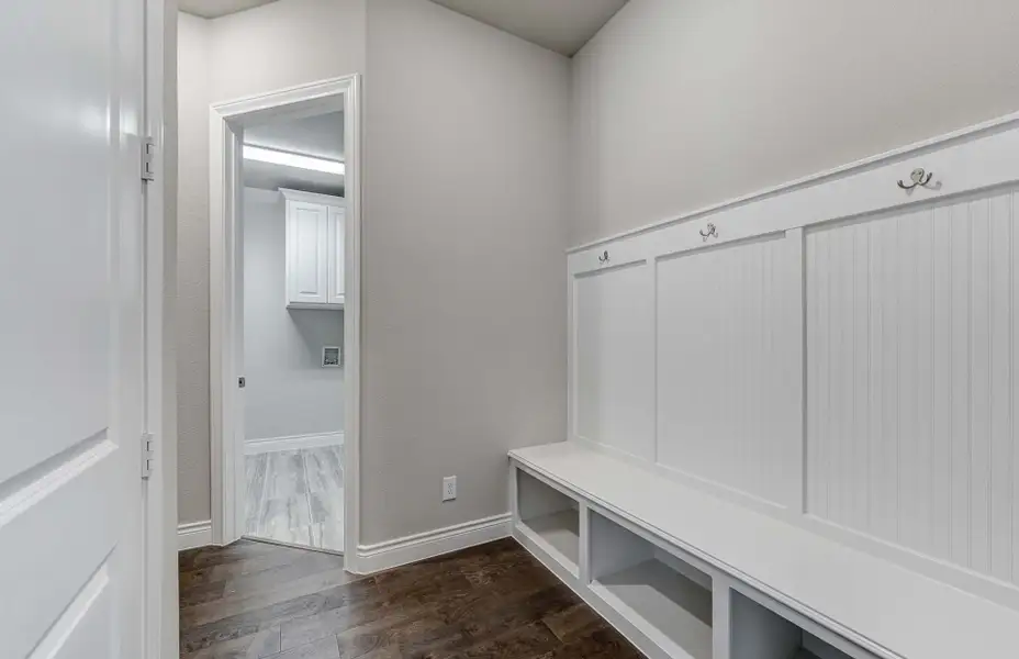 Representative unfurnished interior of a home built from the 3798 by Ravenna Homes in The Woodlands Hills 65′, Willis (Image 30).