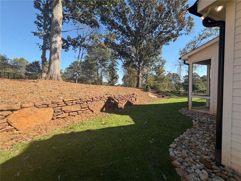 Exterior details and patio area of a home in , Ball Ground (Image 34).