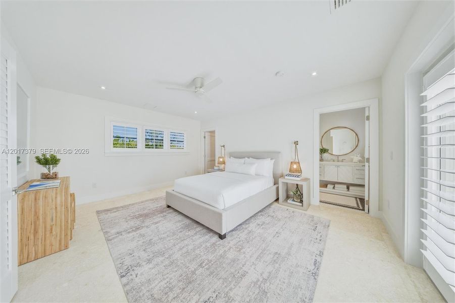 Furnished interior view inside a new home in , Islamorada, Village of Islands (Image 34).