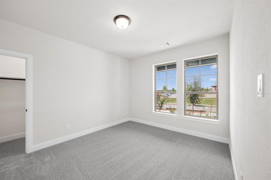 Spacious, unfurnished interior of a new home in Karis - Village Series, Crowley (Image 26). Spacious, unfurnished interior of a new home in Karis - Village Series, Crowley (Image 26).