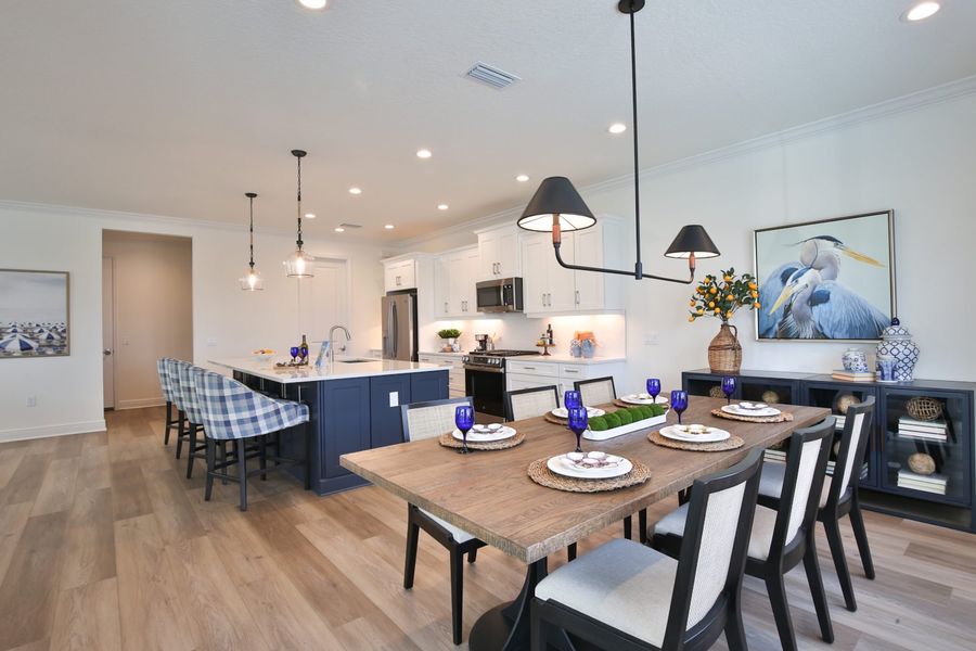 Representative furnished interior of a home built from the Artistry by Neal Communities in Palm Grove, Bradenton (Image 62).