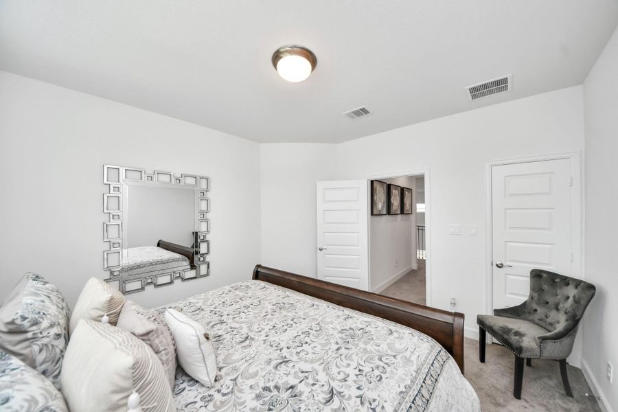 Furnished interior view inside a new home in Legacy Prairie at Katy Court, Katy (Image 5).