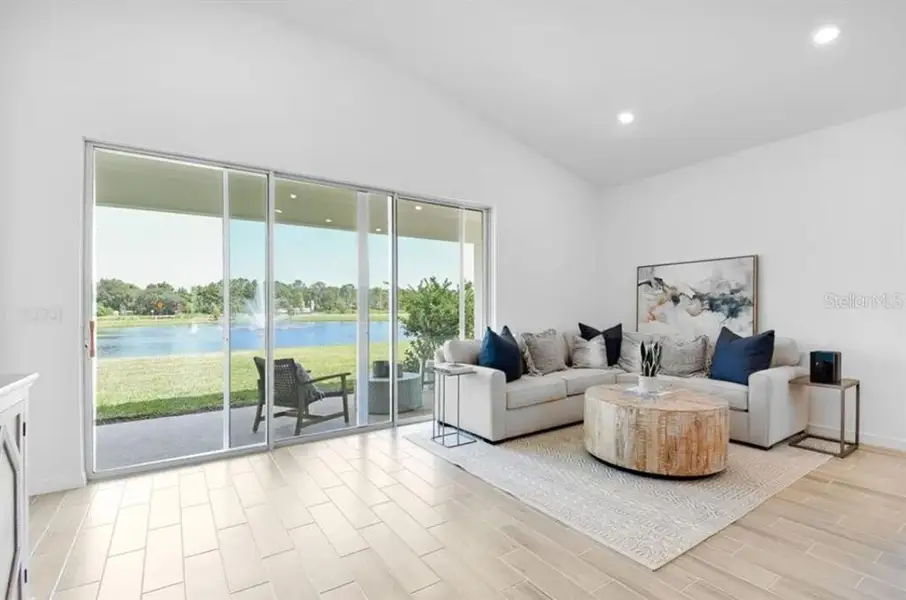 Furnished interior view inside a new home in Westview Community Group Page, Kissimmee (Image 5). Furnished interior view inside a new home in Westview Community Group Page, Kissimmee (Image 5).