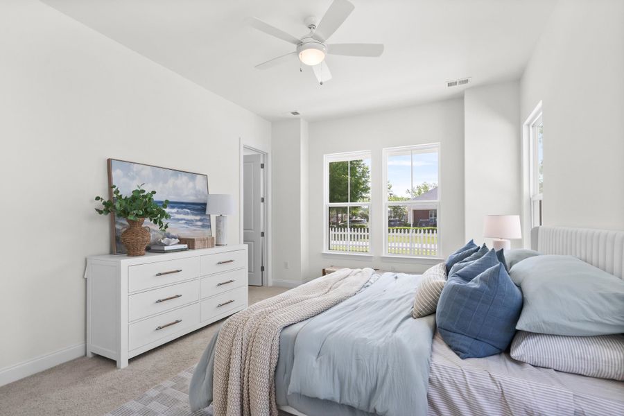 Furnished interior view inside a new home in Downtown Loris Homes, Loris (Image 36).