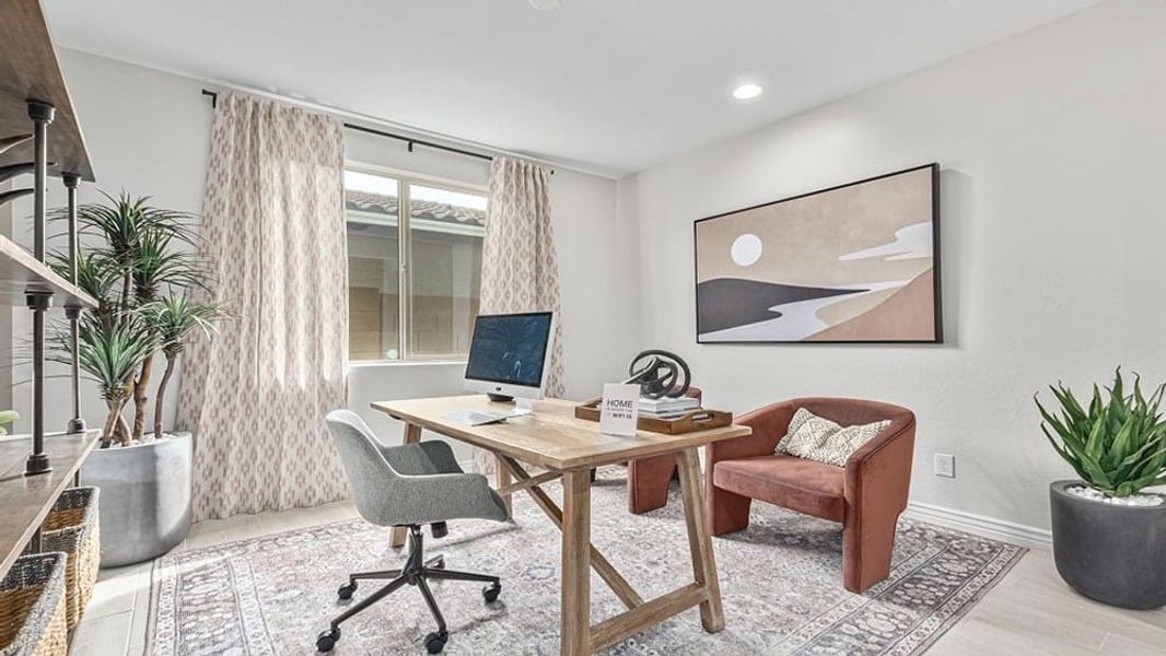 Furnished interior view inside a new home in Stonehaven, Glendale (Image 10).