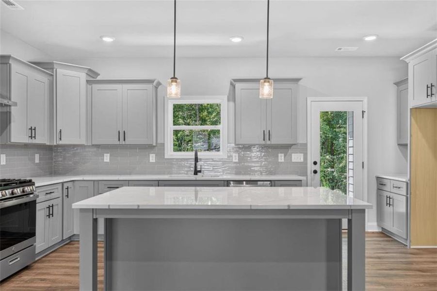 Furnished interior view inside a new home in , Winston (Image 7).