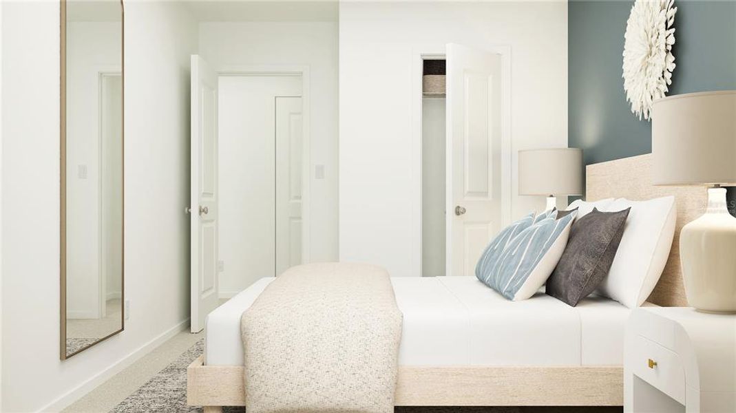 Furnished interior view inside a new home in , Davenport (Image 10).