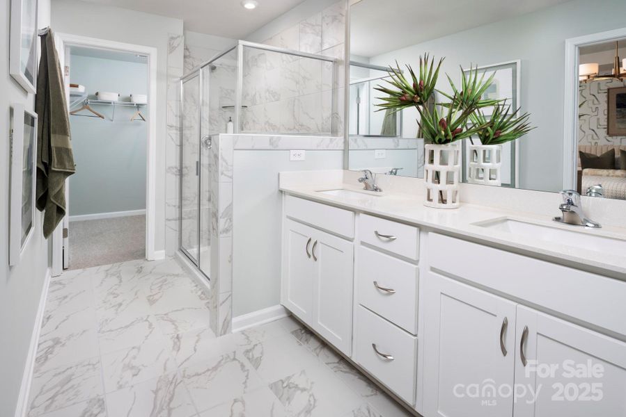 Furnished interior view inside a new home in , Charlotte (Image 10). Furnished interior view inside a new home in , Charlotte (Image 10).