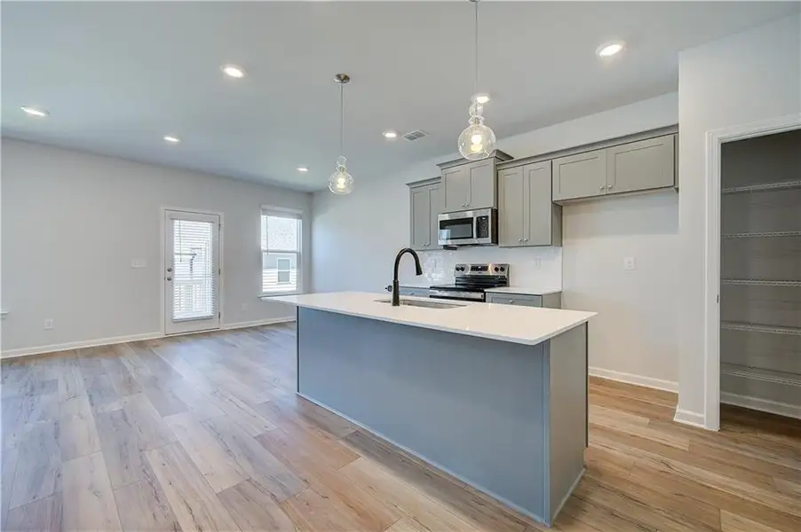 Furnished interior view inside a new home in Diamante, Stockbridge (Image 4).