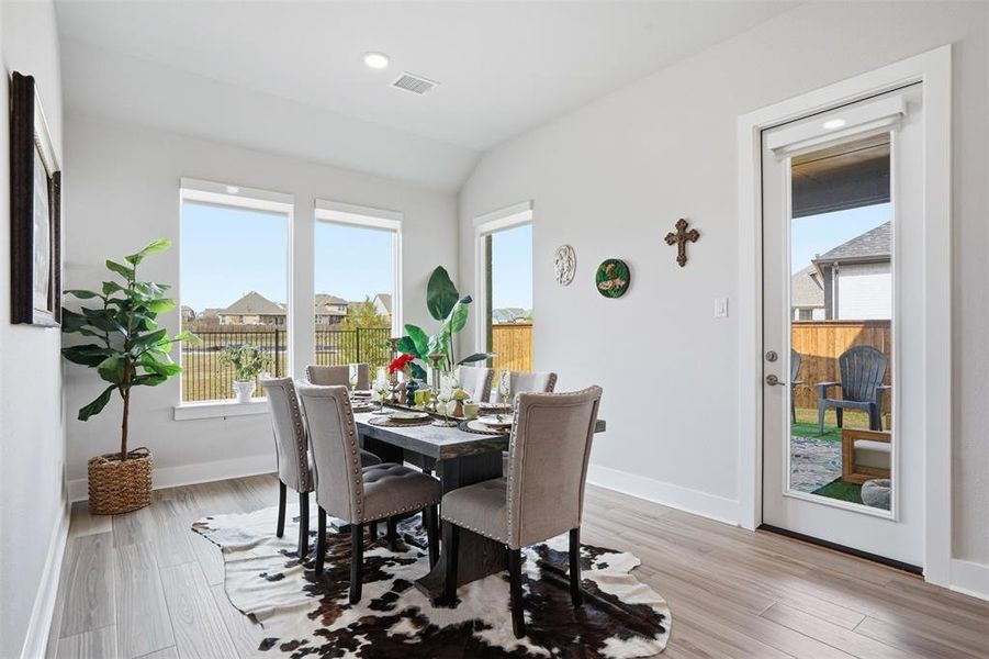 Furnished interior view inside a new home in Somerset Park, Rockwall (Image 25).