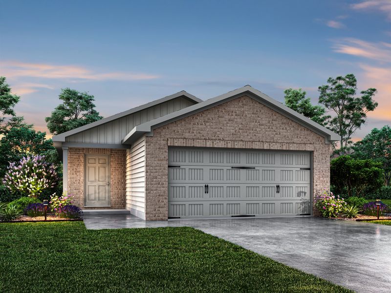 Representative exterior photo of a completed home built from the Olympic by National HomeCorp in Las Colinas, Kenedy, TX (Image 4). Representative exterior photo of a completed home built from the Olympic by National HomeCorp in Las Colinas, Kenedy, TX (Image 4).