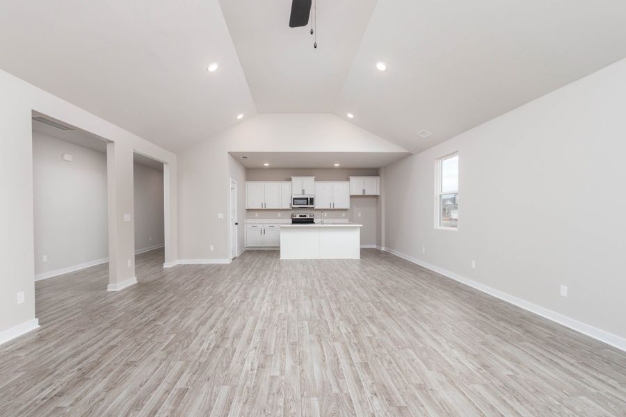 Representative unfurnished interior of a home built from the Sitka by Nason Homes in Brady Estates, Murfreesboro (Image 21).