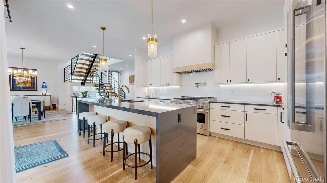 Furnished interior view inside a new home in , Denver (Image 16). Furnished interior view inside a new home in , Denver (Image 16).