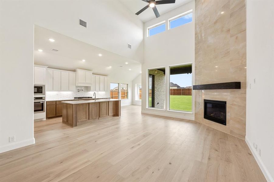 Spacious, unfurnished interior of a new home in Mosaic, Celina (Image 23). Spacious, unfurnished interior of a new home in Mosaic, Celina (Image 23).