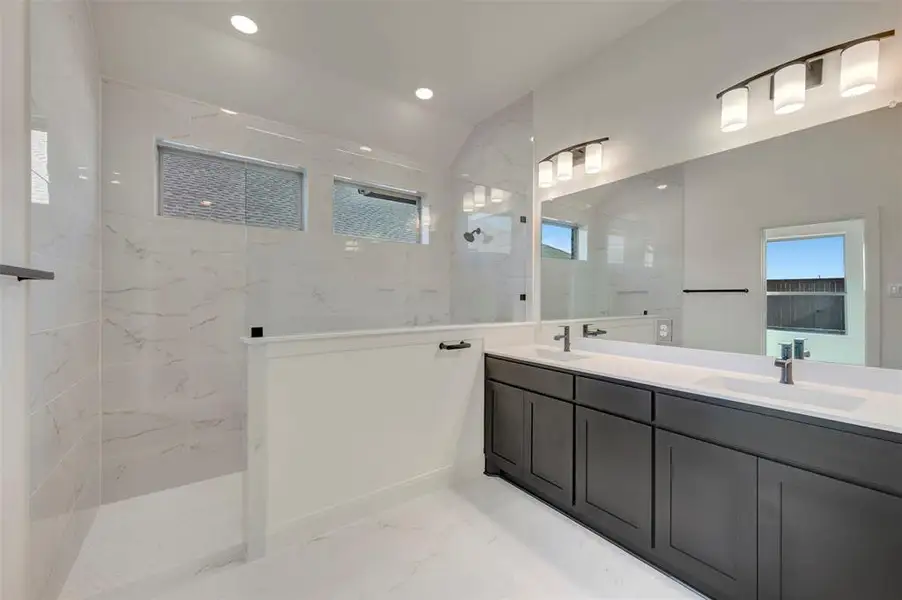 Furnished interior view inside a new home in Creekshaw – Classic, Royse City (Image 7).