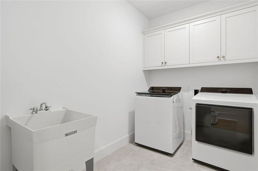 Furnished interior view inside a new home in Malone's Pond, Ball Ground (Image 43).