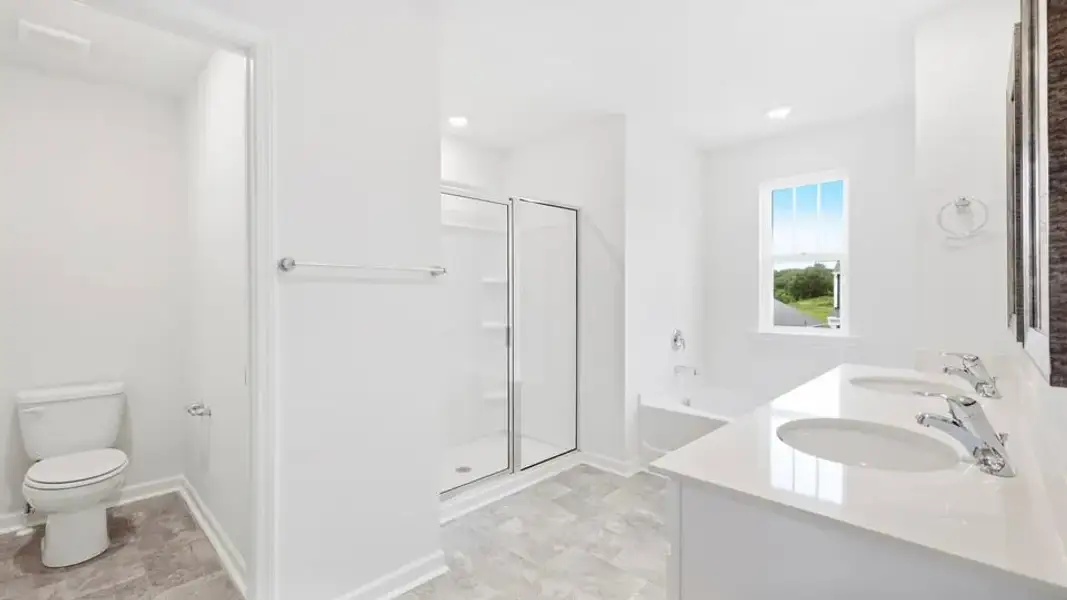 Furnished interior view inside a new home in Spring Ridge, Anderson (Image 12).