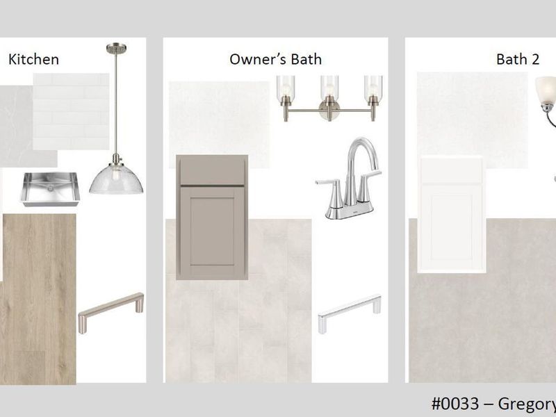 Sample of building materials used in homes in Gregory Village, Lillington (Image 24).