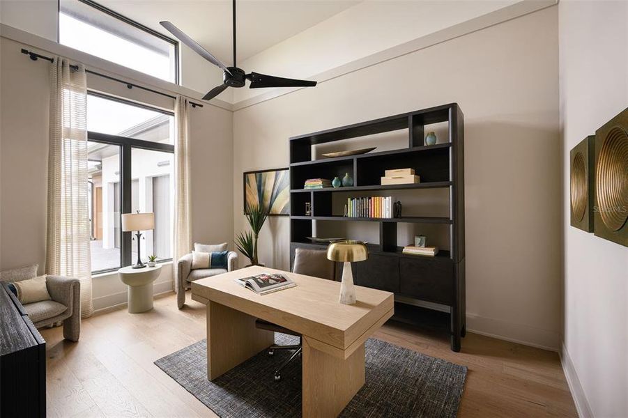 Furnished interior view inside a new home in , Sarasota (Image 5).