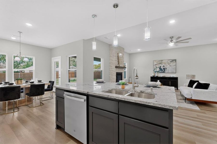 Furnished interior view inside a new home in , White Settlement (Image 15).
