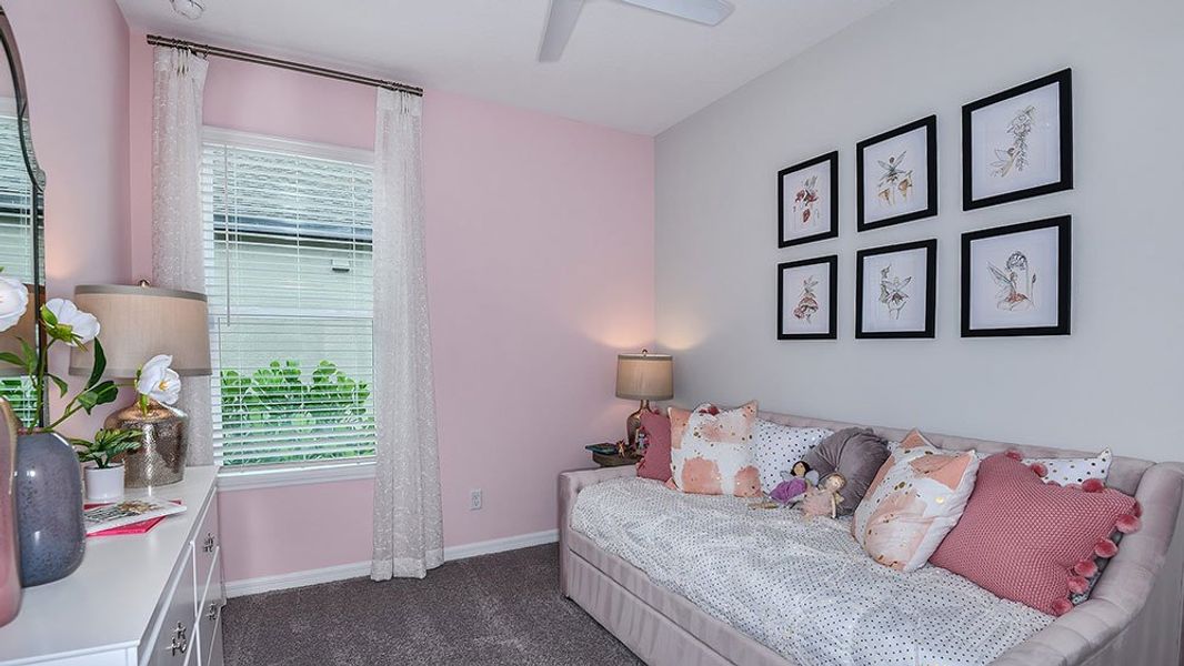 Representative furnished interior of a home built from the Saint Vincent by Taylor Morrison in Central Park, Port St. Lucie (Image 12).