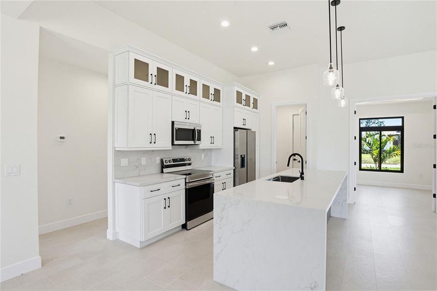 Furnished interior view inside a new home in , North Port (Image 9).