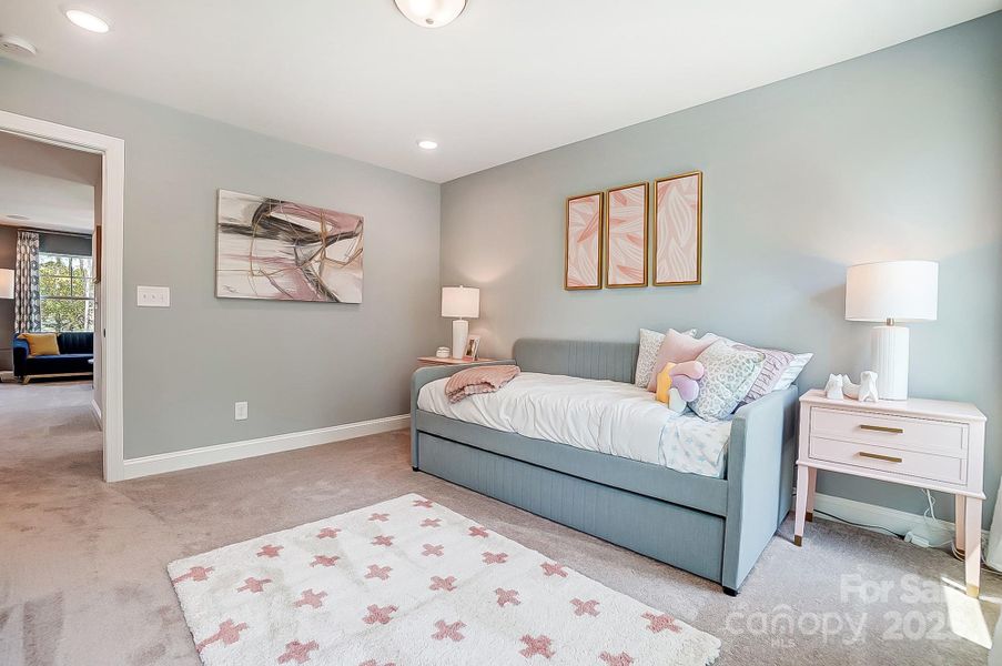 Furnished interior view inside a new home in Grier Meadows, Charlotte (Image 22).