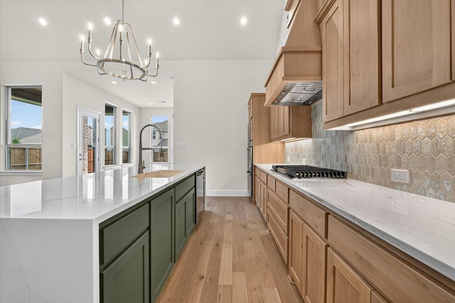 Furnished interior view inside a new home in Wildflower Ranch, Dish (Image 6).