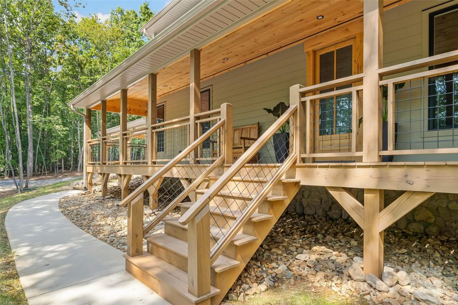 Front exterior of a new home in , Morganton, NC, highlighting curb appeal (Image 2).