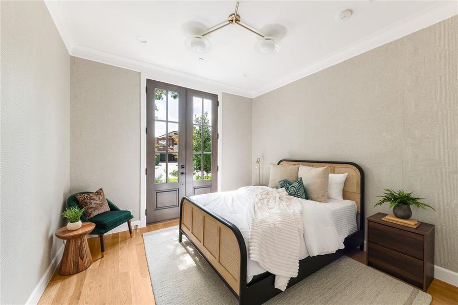 Furnished interior view inside a new home in , Highland Park (Image 3).