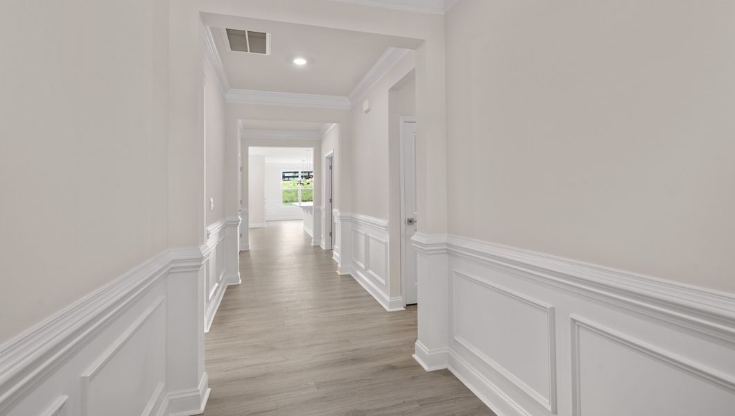 Representative unfurnished interior of a home built from the Robinson by D.R. Horton in The Villas at Pine Valley, Boiling Springs (Image 15).
