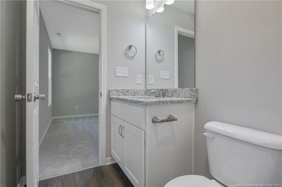 Master private bath Master private bath