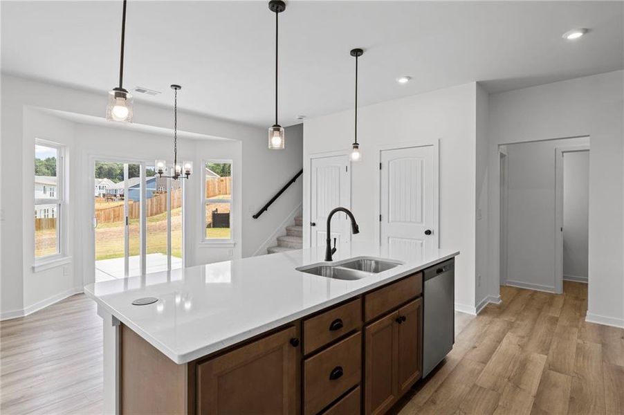 Furnished interior view inside a new home in Sage Woods, Dallas (Image 4).