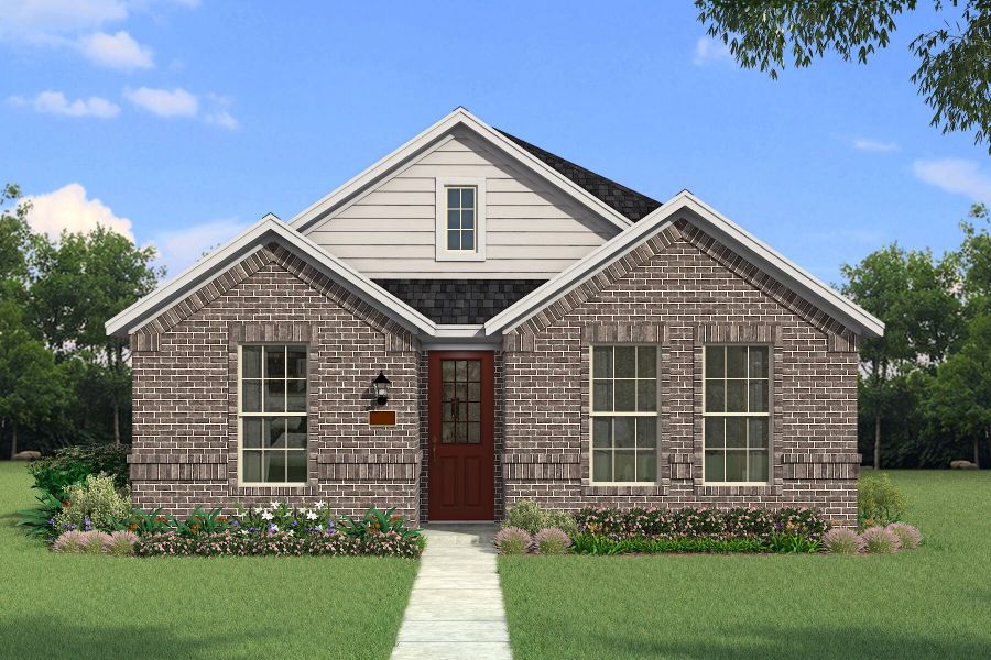 The Barton - Traditional Elevation The Barton - Traditional Elevation