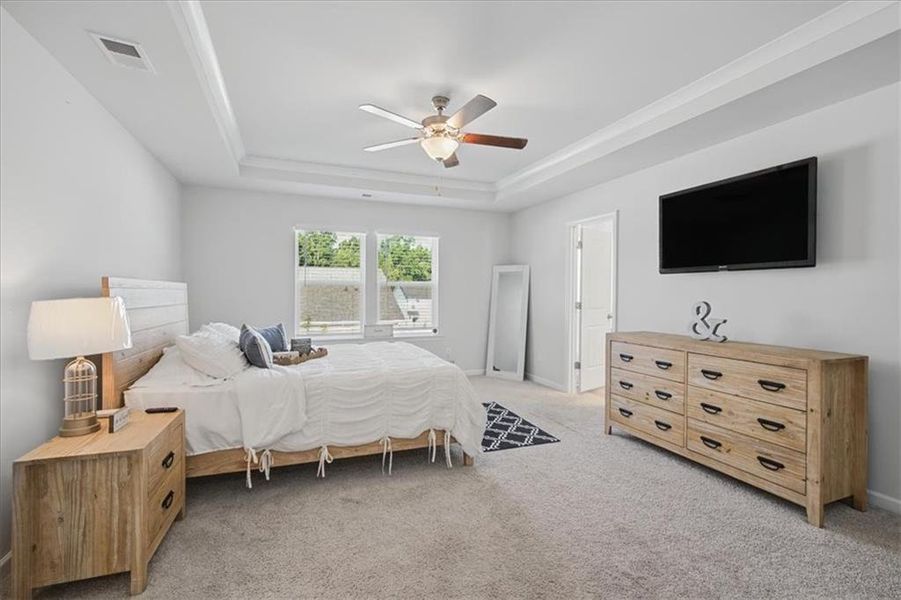 Furnished interior view inside a new home in , McDonough (Image 17).