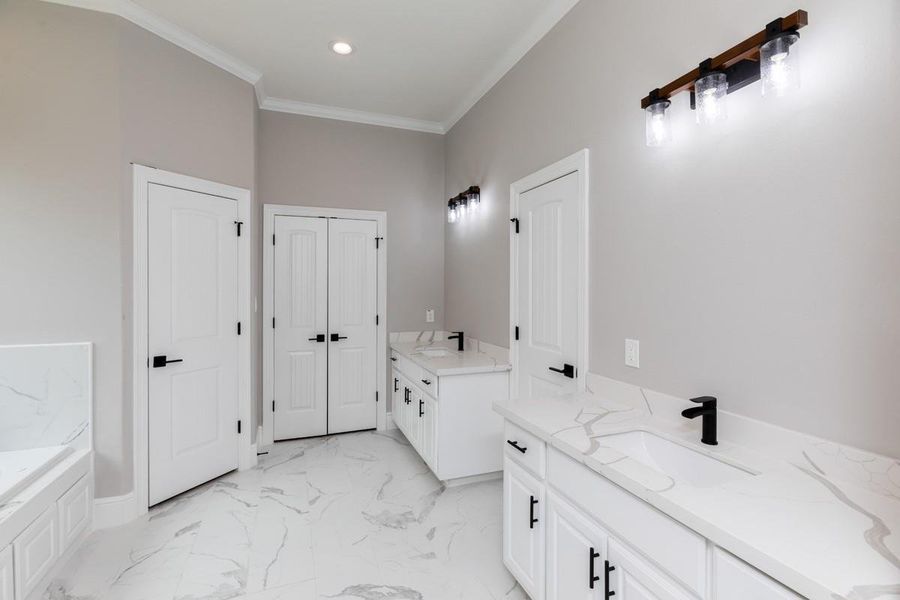 Furnished interior view inside a new home in , Beaumont (Image 3). Furnished interior view inside a new home in , Beaumont (Image 3).