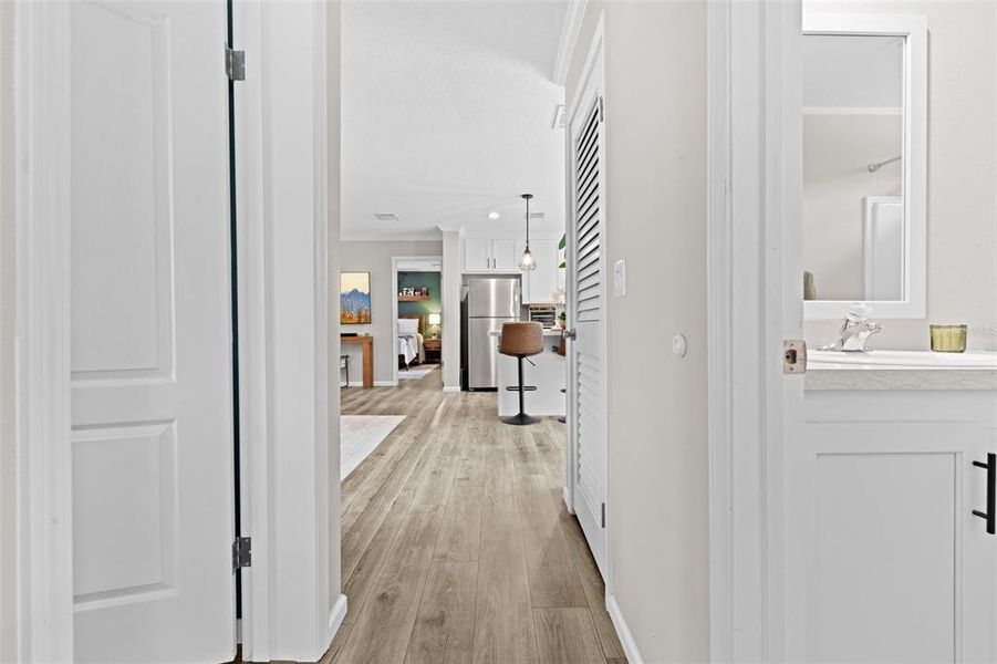 Furnished interior view inside a new home in , Brooksville (Image 50).