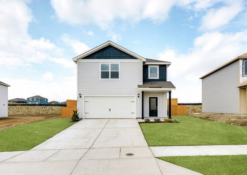 The Rayburn is a beautiful two-story home. The Rayburn is a beautiful two-story home.