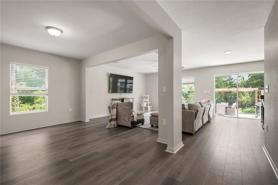 Furnished interior view inside a new home in , Port Charlotte (Image 16). Furnished interior view inside a new home in , Port Charlotte (Image 16).
