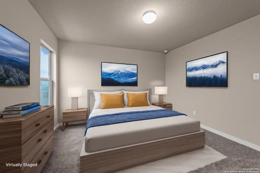 Furnished interior view inside a new home in Park Place, New Braunfels (Image 13).