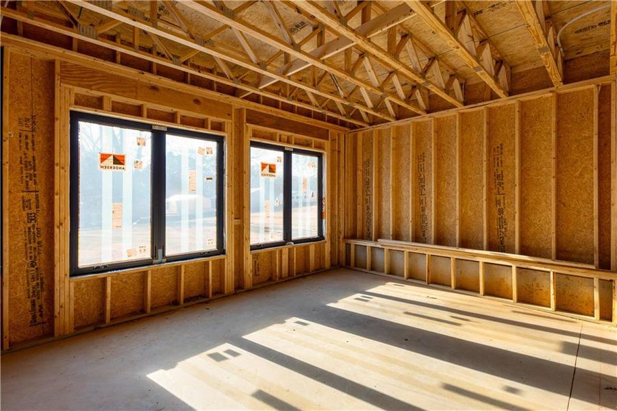 In-progress construction of a new home in , Duluth, GA (Image 19).